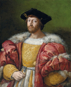 Raphaël (1483-1520), Lorenzo de'Medici, duc de Nemours, 1518.